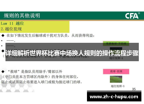 详细解析世界杯比赛中场换人规则的操作流程步骤